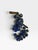 Mid 20th Century Vintage 1960s Mid-Century Blue Swirl Glass Marble Grape Clusters - A Pair For Sale - Image 5 of 6