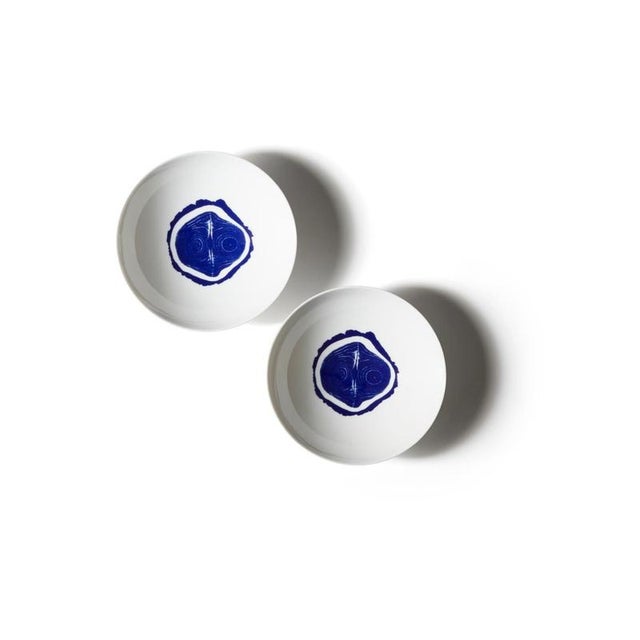 Deep Flat Tronc Plates by Charlotte Perriand for Cassina, Set of 2 For Sale - Image 12 of 12