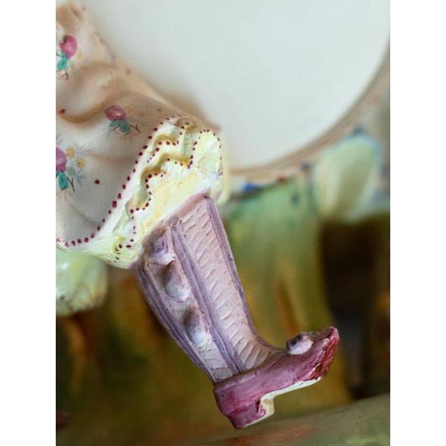 Ceramic Porcelain Figurine Musicians from Meissen Porcelain For Sale - Image 7 of 18