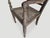 Black Rare Antique Raffles Arm Chair For Sale - Image 8 of 18