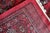 Handmade Vintage Turkmen Ersari Rug – 1960s Wool Rug – 4.2' x 6.4' – Red, White, and Blue Stunning Vintage Craftsmanship –...