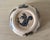 Abstract American Studio Pottery Bowl With Abstract Brown Brushwork, New York For Sale - Image 3 of 5