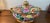 Vintage Millefleur Porcelain Tureen, Neoclassical-Greek Key For Sale In San Francisco - Image 6 of 7
