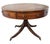 Brown George III English Georgian Mahogany Drum Top Library Table, 1800 For Sale - Image 8 of 12