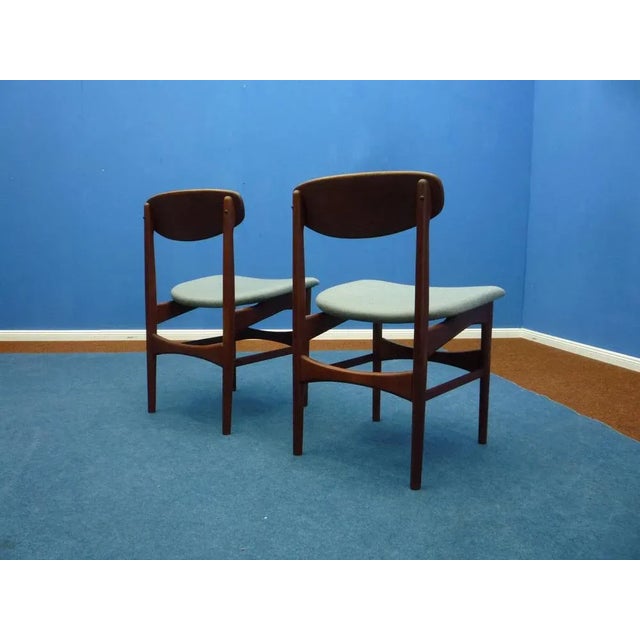Set of Teak Chairs by Arne Hovmand Olsen for Jutex, 1950s For Sale - Image 4 of 12