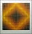 "Untitled" by Victor Vasarely Fine Art Serigraph Poster Art size : 27.5" x 26" Image Size: 22"x 22" Condition: a few minor...