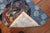 American Late 20th Century Zabihi Collection American Hook Dog Rug - 2' x 2'11" For Sale - Image 3 of 6