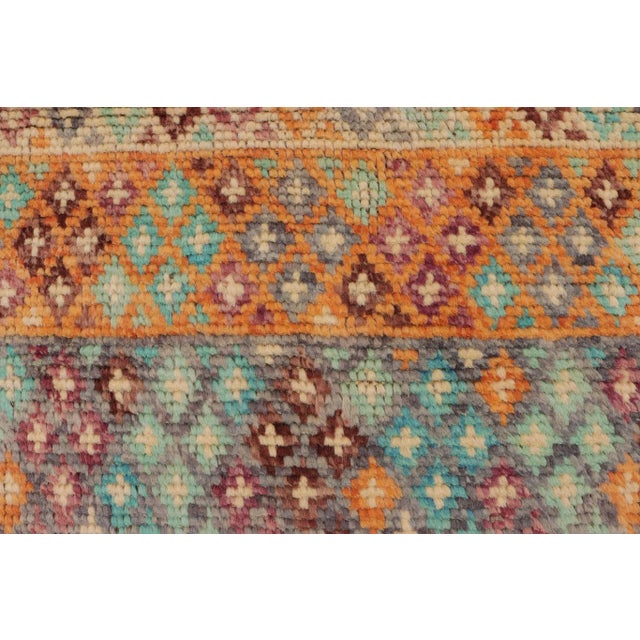 1990s Contemporary Balochi Clarence Hand Knotted Wool Rug - 3'6'' X 5'2'' For Sale - Image 5 of 10