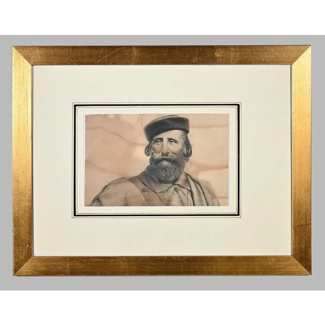 Unknown, Giuseppe Garibaldi, Lithograph, Late 19th Century For Sale - Image 4 of 4