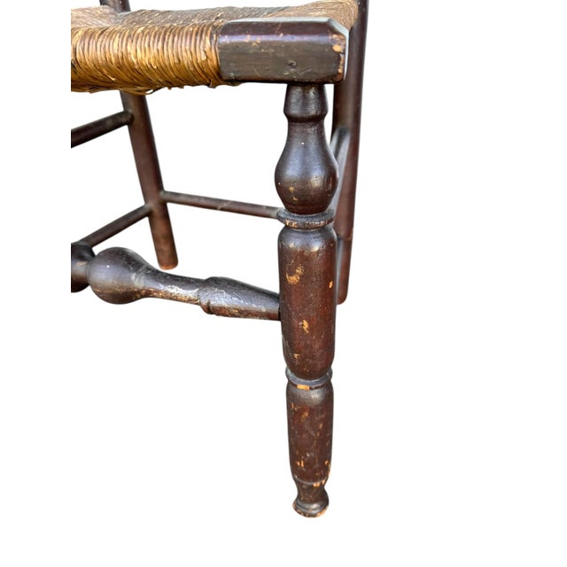 18th Century Queen Anne Country Chair For Sale - Image 9 of 15