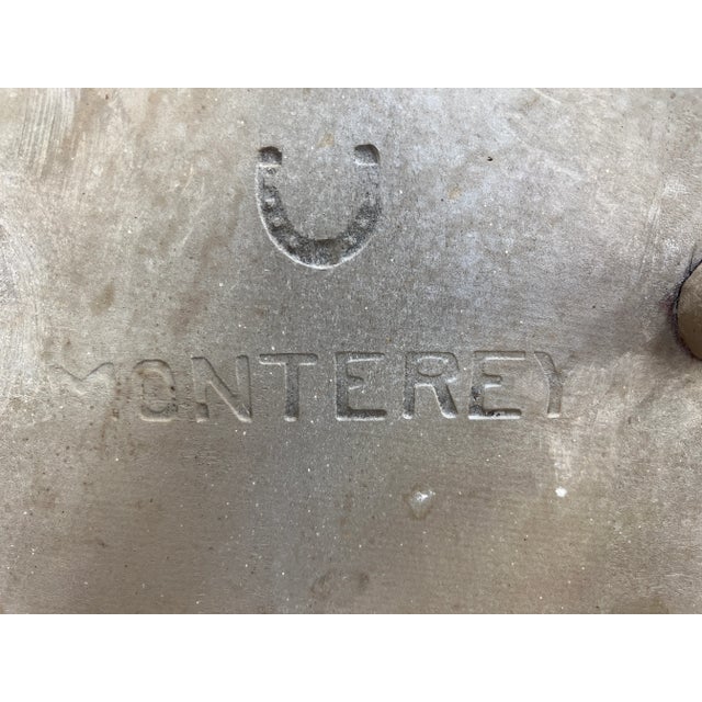 1930s Set of 4 Monterey Dining Chairs in Straw Ivory For Sale - Image 10 of 12