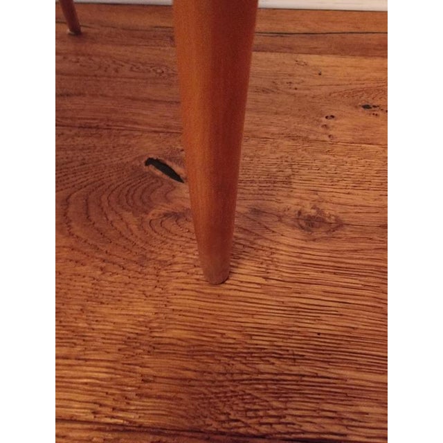 Scandinavian Modern Annika Side Table in Birch attributed to Bruno Mathsson, 1974 For Sale - Image 11 of 12