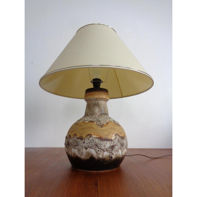 Lava Ceramic Floor Lamp, Germany, 1970s For Sale - Image 14 of 14