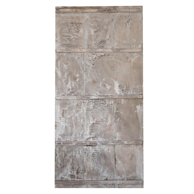 Hand-Carved Dancing Ganesha Wall Panel – Vintage Indian Temple Art 84x41 For Sale - Image 4 of 5