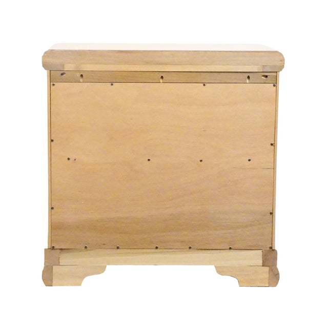 Century Furniture Cashmere Collection Contemporary Coastal Pickled Wood 28" Nightstand For Sale - Image 11 of 12