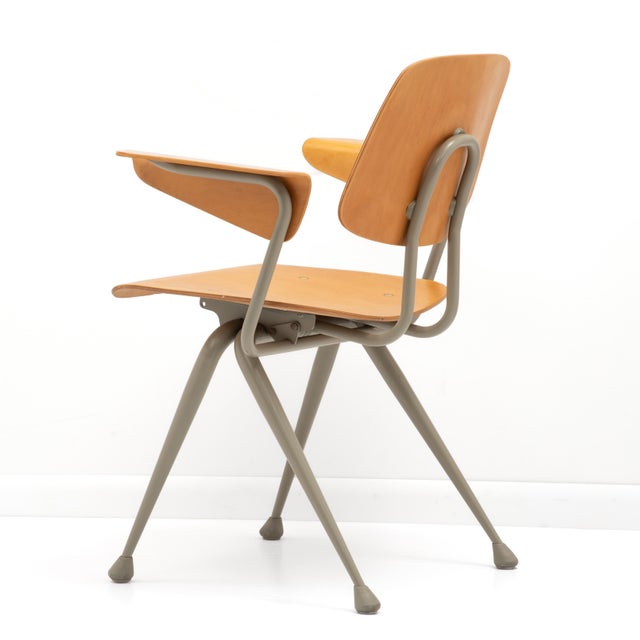 Brunswick Co. Brunswick Maple Plywood Armchairs After Eames DCM Jean Prouvé - A Set of Four For Sale - Image 4 of 16