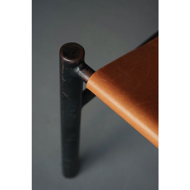 Lounge Chair in Metal and Leather from Wim den Boon, 1960s For Sale - Image 14 of 18
