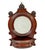 Wood Antique Carved Mahogany Toilet Mirror, 1880 For Sale - Image 7 of 7