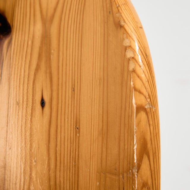 Brown Pine Dining Set by Rainer Daumiller for Hirtshals Savvaerk, Set of 7 For Sale - Image 8 of 18