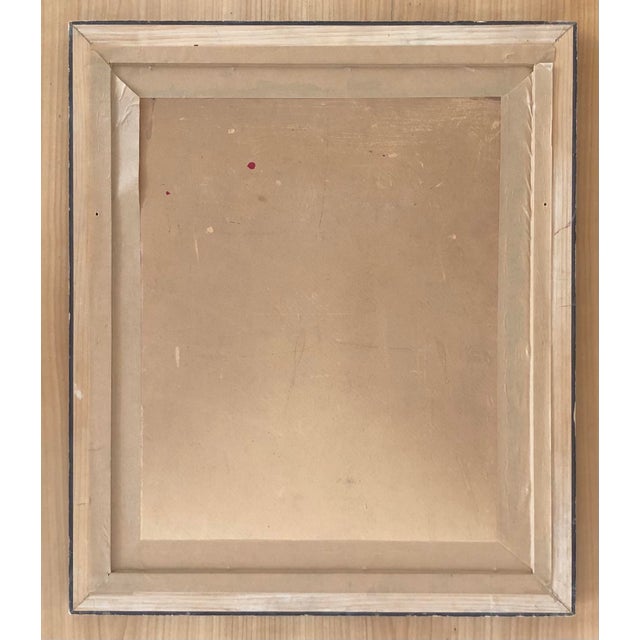 John Reitz, Composition, Oil on Cardboard, Framed For Sale - Image 8 of 9