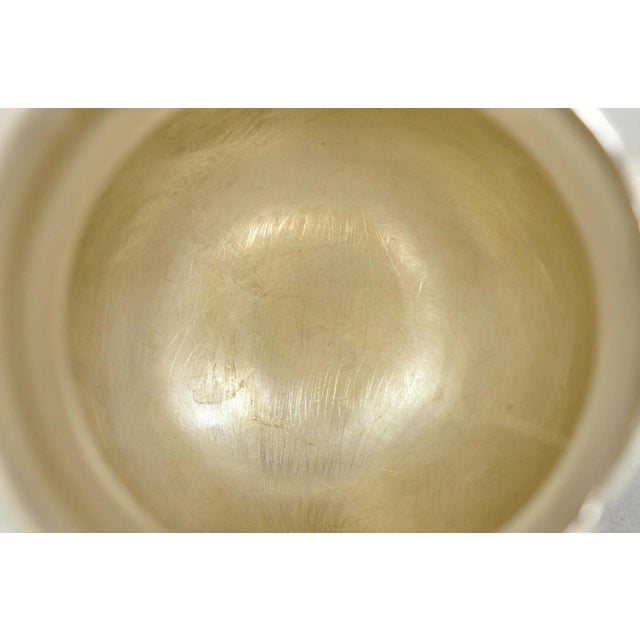 Silver Vintage Webster Wilcox "Sylvia" Silver Plated Bulbous Footed Water Pitcher For Sale - Image 8 of 11