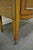 Antique Oriental Chinese Asian Lacquered Figural Painted China Cabinet Curio For Sale - Image 11 of 12