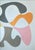 2020s 2026, Organic Modern, Mid Century Shapes Diptych, Pastel Dance, Acrylic Painting on Paper in Soft Palette by Ryan Rivadeneyra For Sale - Image 5 of 10