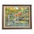 1960’s Original Impressionist Bridge Over Stream Landscape Painting For Sale