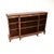 Antique Walnut Breakfront Open Bookcase, 1920 For Sale - Image 11 of 11