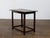 English Oak 1800s Side Table with Planked Top, Straight Legs and Stretchers For Sale - Image 4 of 11