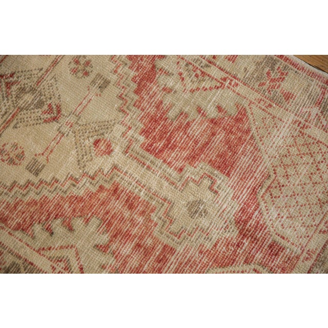 1960s Vintage Distressed Oushak Rug Runner - 2'6" x 5' For Sale - Image 5 of 10