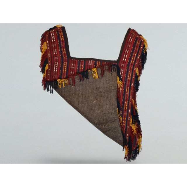 Vintage Handwoven Kilim Horse Cover Blanket, 1920s For Sale - Image 13 of 18