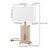 Modern Amiliana Tassel Lamp in Creme For Sale - Image 3 of 3