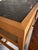Contemporary One‑of‑a‑Kind Burberry Commission Console Table – Leather, Stone, Glass & Wood Modern Showpiece For Sale - Image 3 of 8