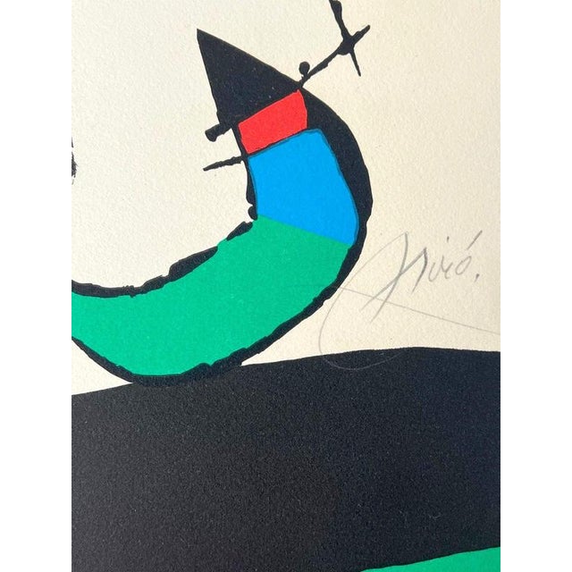 Joan Miró, Montroy I, 1974, Lithograph For Sale - Image 6 of 7