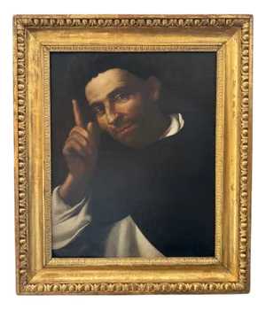 Saint Dominic de Guzman, 1600, Oil on Canvas, Framed