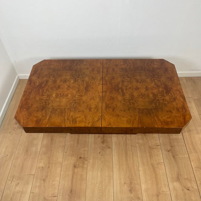 Art Deco Coffee Table in Burr Wood, 1930s For Sale - Image 4 of 16