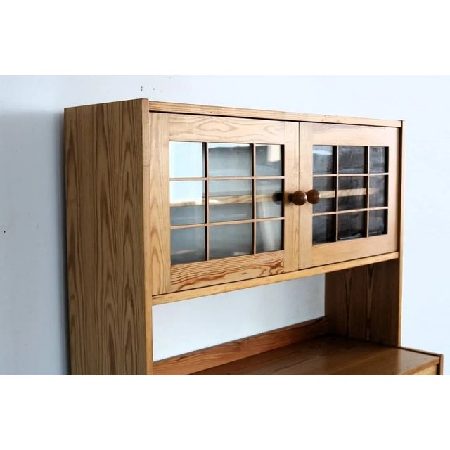 Vintage Wall Cupboard in Pine, Sweden, 1970s For Sale - Image 6 of 11