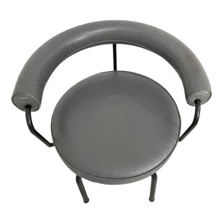 1960s Authentic Le Corbusier LC7 Swivel Chair For Sale