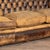Mid 20th Century Vintage Brown Leather Three Seat Chesterfield Sofa For Sale - Image 9 of 14