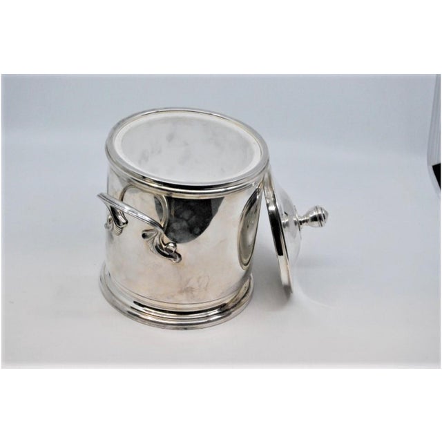 Silver Pan with Removable Interior and Lid For Sale - Image 5 of 7