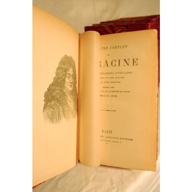 Late 19th Century Leather Volumes, French Age of Enlightenment & Drama - 18 Books For Sale - Image 11 of 13