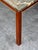 Mid Century Modern Coffee Table Rectangular Marble Rosewood Metal Steel Stone For Sale - Image 9 of 12