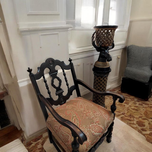 Majestic Rare Moose Pedestal Urn For Sale - Image 12 of 12