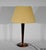 Mahogany and Brass Table Lamp in the style Mazda, 1950s For Sale - Image 12 of 18