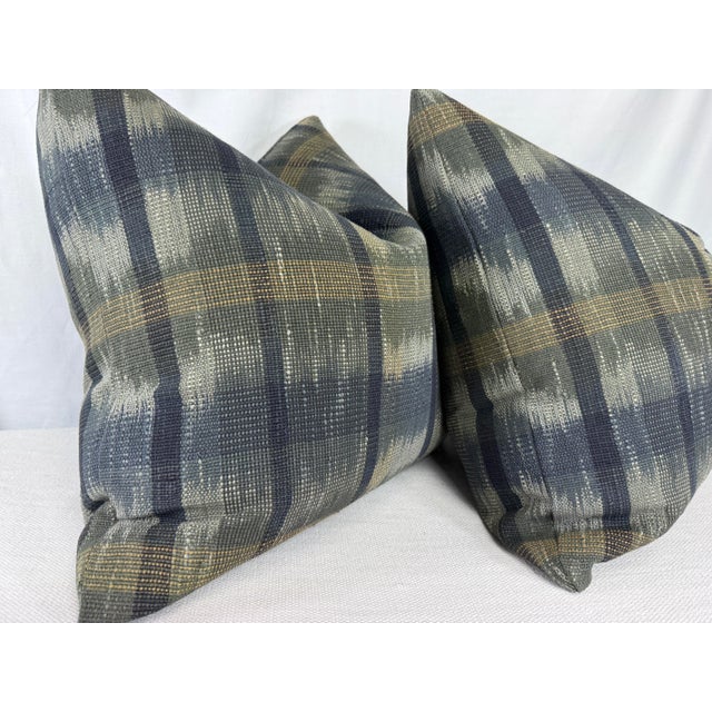Transitional Zak + Fox "Alasdair" in Color 02 22" Pillows-a Pair For Sale - Image 3 of 3