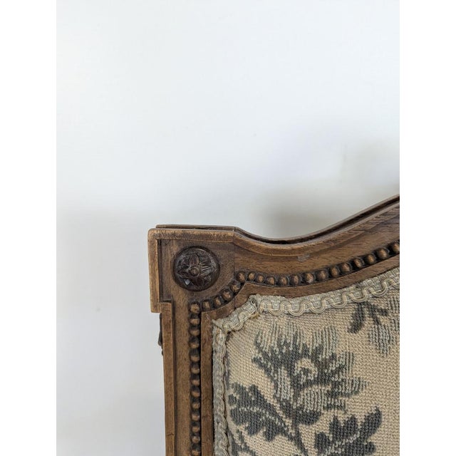 Louis XVI Style Living Room Set with Escutcheon Backrests, 19th Century, Set of 3 For Sale - Image 13 of 18