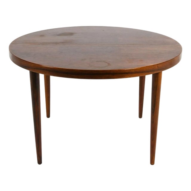 1960s Danish Rosewood Dining Table Mid Century For Sale