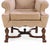 A French Tudor Style Walnut Wing Chair, Circa 1900 For Sale In Greensboro - Image 6 of 6