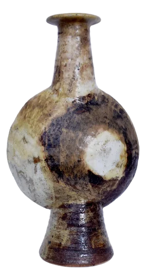 Clay Ceramic Vase, 1970s